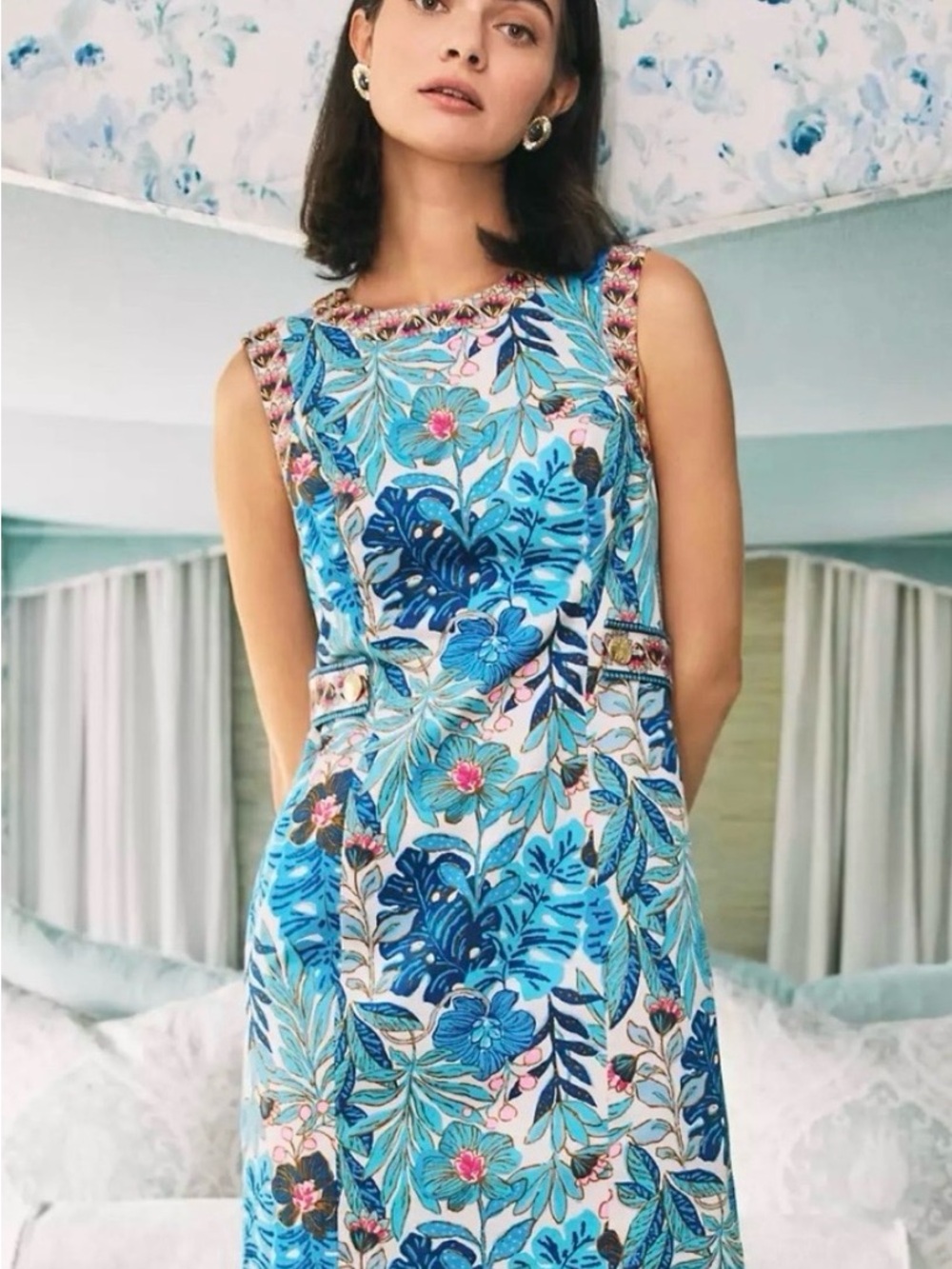 NWOT Lilly Pulitzer Juno stretch shift dress